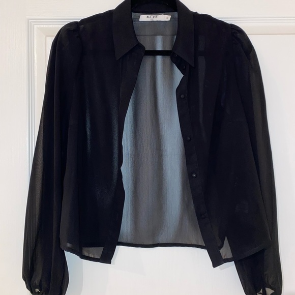 Sheer blouse NAKD - Picture 1 of 2
